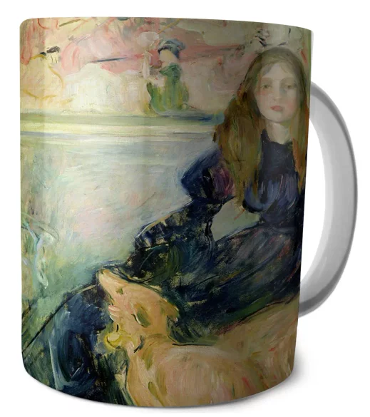 Kubek Julie Manet i jej piesek Laërte Berthe Morisot