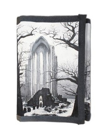 Portfel Cmentarz w śniegu Caspar David Friedrich