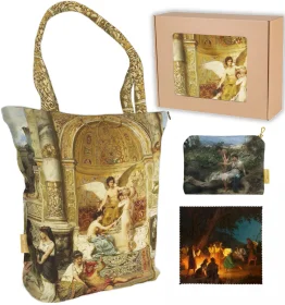 Zestaw prezentowy Henryk Siemiradzki Torba + Kosmetyczka + Ściereczka