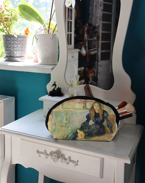 Kosmetyczka Julie Manet i jej piesek Laërte Berthe Morisot