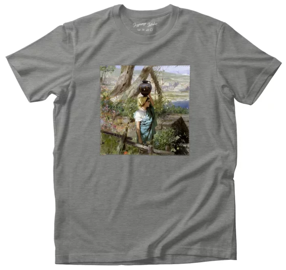 Koszulka z naszywką Nad źródłem Henryk Siemiradzki