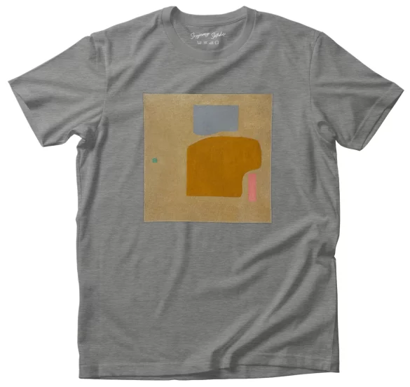 Koszulka z naszywką Kompozycja postsuprematyczna 2 Władysław Strzemiński