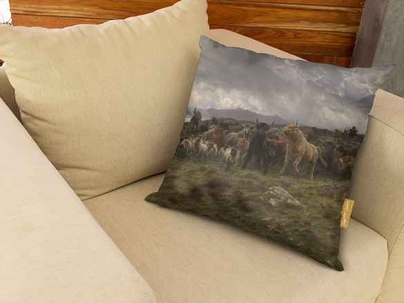 Poduszka Wysokogórska łapanka Rosa Bonheur