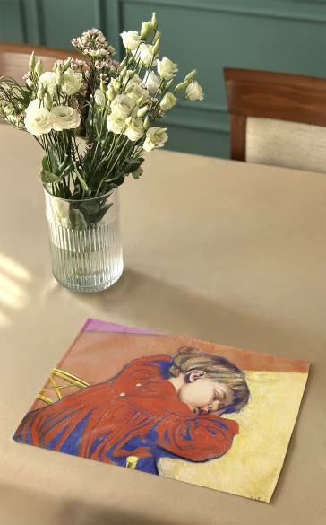 Podkładka na stół Śpiący Staś Stanisław Wyspiański