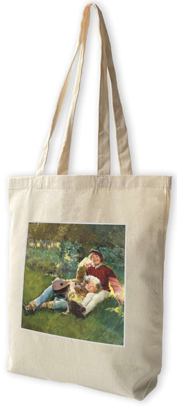 Torba z naszywką Wesołe pacholęta Leon Wyczółkowski