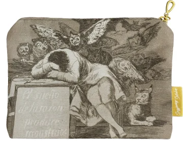 Kosmetyczka mini Gdy rozum śpi, budzą się demony Francisco Goya