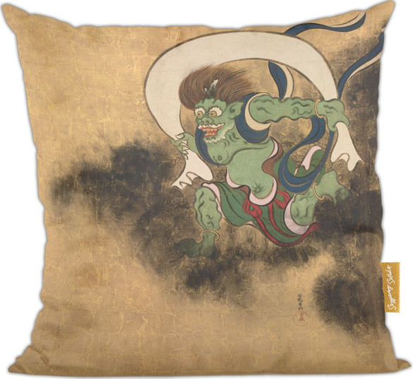 Poduszka Bóg Wiatru Ogata Korin