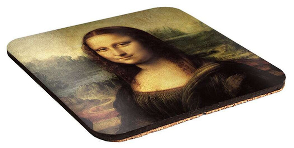 Podkładka pod kubek Mona Lisa Leonardo da Vinci