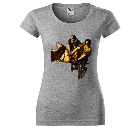 Bluzka damska Judyta odcinająca głowę Holofernesowi Artemisia Gentileschi