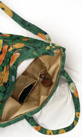 Torba na ramię shopper Marigolds Koloman Moser