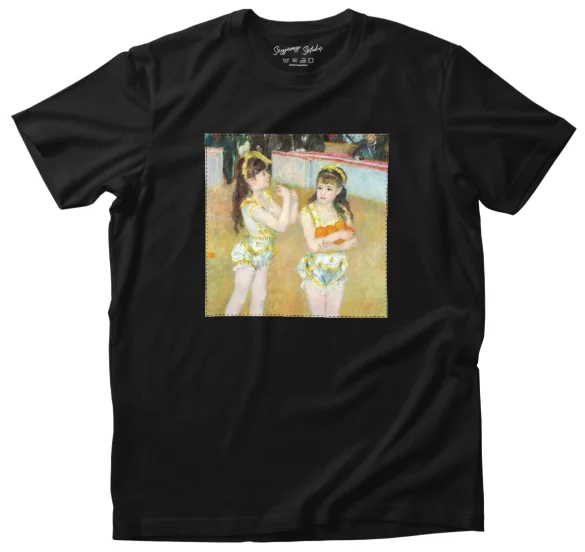 Koszulka z naszywką Akrobaci w Cirque Fernando Pierre-Auguste Renoir