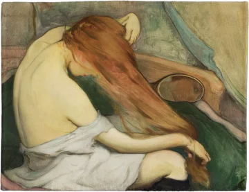 Podkładka na stół Czesząca się Władysław Ślewiński