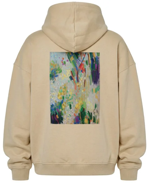 Bluza oversize Blumenstillleben – Komposition (Martwa natura z kwiatami) Curt Herrmann