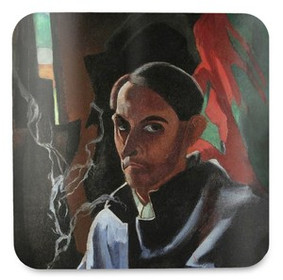 Podkładka pod kubek Autoportret - ostatni papieros skazańca Witkacy