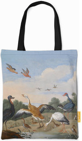 Torba na ramię Czaple i kaczki na rzece Jan van Kessel (starszy)