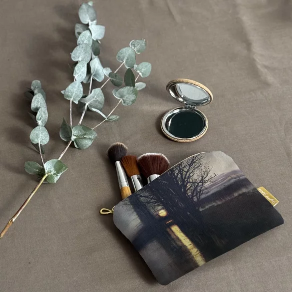 Kosmetyczka mini Wschód księżyca Stanisław Masłowski