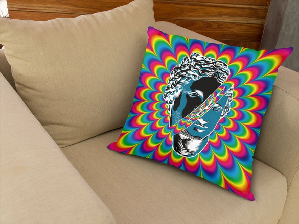 Poduszka Psychodelic Athena