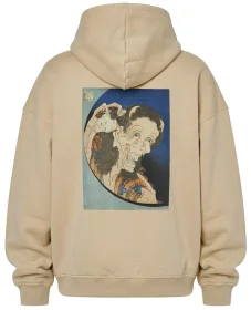 Bluza oversize Śmiejący się Demon Katsushika Hokusai