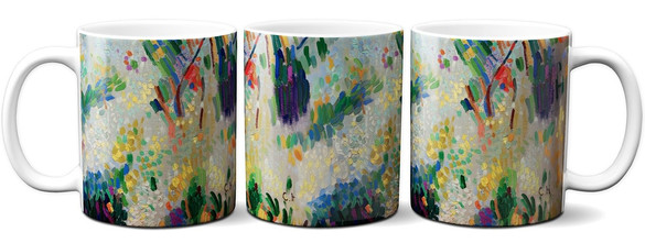 Kubek Blumenstillleben – Komposition (Martwa natura z kwiatami) Curt Herrmann