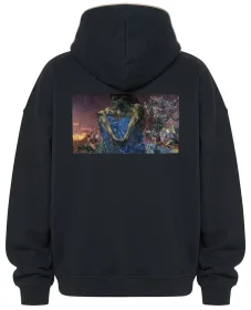 Bluza oversize Demon (siedzi) Mikhail Aleksandrovich Vrubel