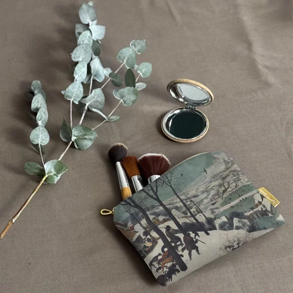 Kosmetyczka mini Myśliwi na śniegu Pieter Bruegel starszy