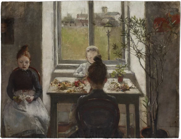 Podkładka na stół Kwiaciarki Olga Boznańska