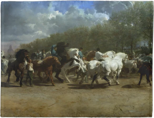 Podkładka na stół Targ koni Rosa Bonheur