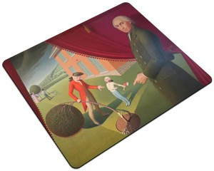 Podkładka Parson Weems' Fable Grant Wood 24x19cm