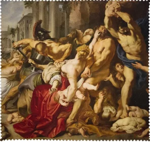 Ściereczka do okularów Rzeź niewiniątek Peter Paul Rubens
