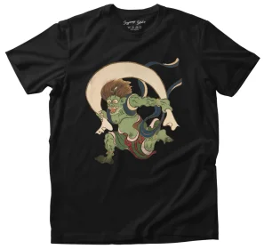 Koszulka Bóg Wiatru Ogata Korin