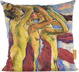 Poduszka Trzy akty Koloman Moser