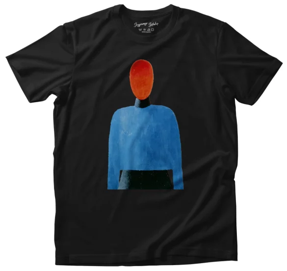 Koszulka Popiersie kobiety Kazimir Severinovich Malevich