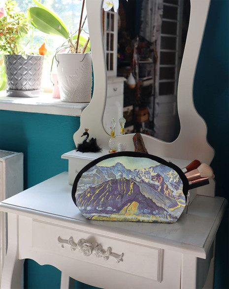 Kosmetyczka Eiger, Mönch und Jungfrau in der Morgensonne Ferdinand Hodler