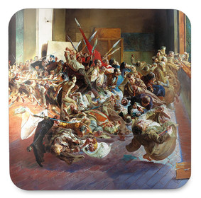 Podkładka pod kubek Melancholia Jacek Malczewski