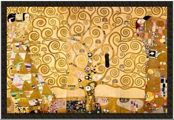 Naszywka Drzewo życia Gustav Klimt