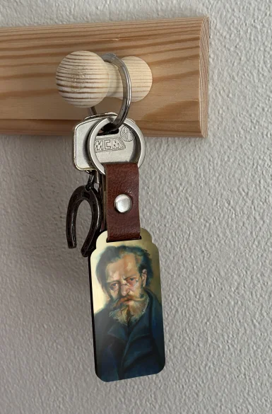 Brelok Portret Franciszka Wyspiańskiego, ojca artysty Stanisław Wyspiański