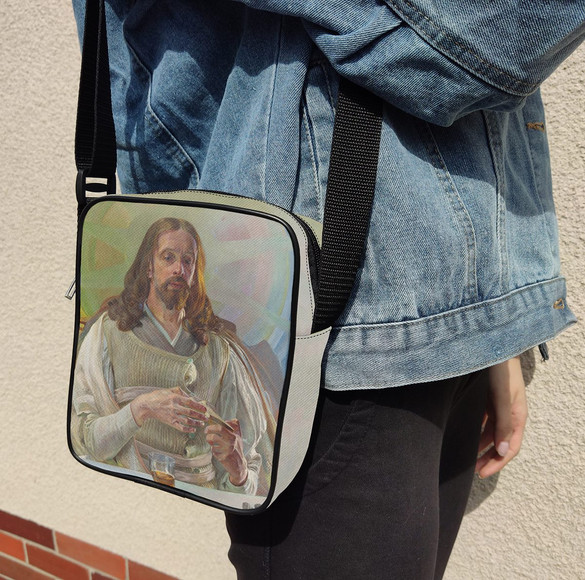 Torba Listonoszka Chrystus w Emaus - środkowa część tryptyku Jacek Malczewski