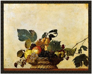 Naszywka Kosz z owocami Caravaggio