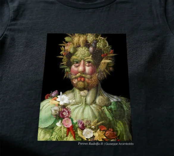 Koszulka z nadrukiem Portret Rudolfa II Giuseppe Arcimboldo
