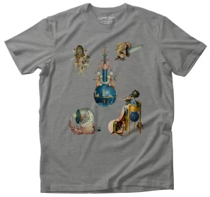 Koszulka Ogród rozkoszy ziemskich Hieronim Bosch
