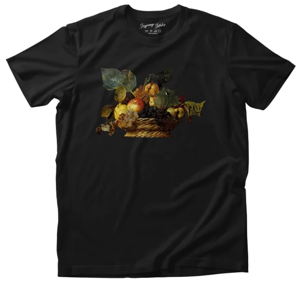 Koszulka Kosz z owocami Caravaggio