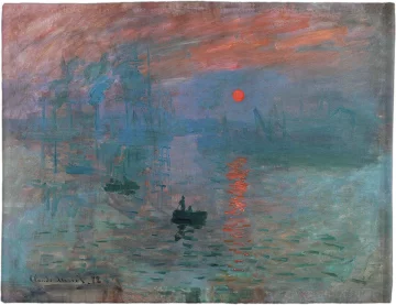 Podkładka na stół Impresja, wschód słońca Claude Monet