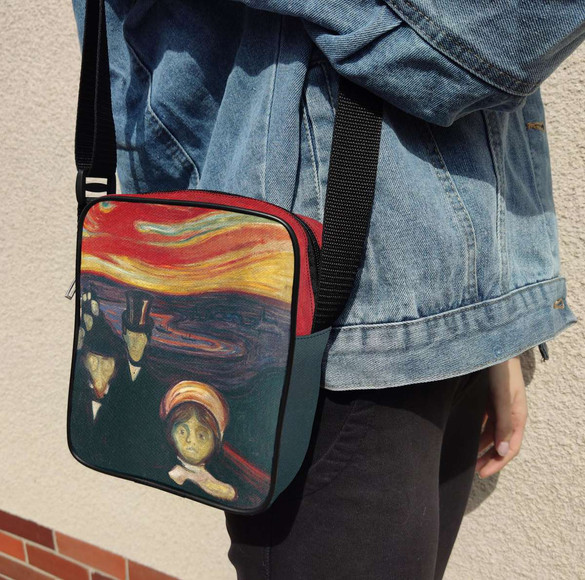 Torba Listonoszka Anxiety (Lęk) Edvard Munch 