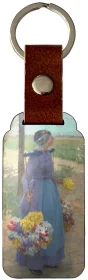 Brelok Kwietna dziewczyna w Holandii George Hitchcock