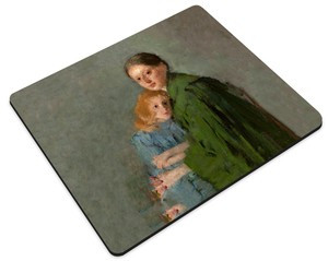 Podkładka Portret kobiety z małą dziewczynką (Matka z dzieckiem) Olga Boznańska 36x29cm