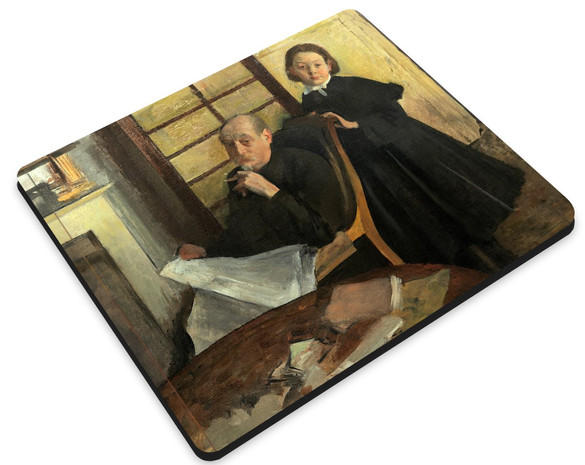 Podkładka Henri Degas i jego siostrzenica Lucie Degas Edgar Degas 36x29cm