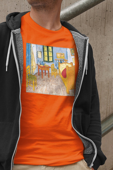 Koszulka z naszywką Bedroom Vincent van Gogh