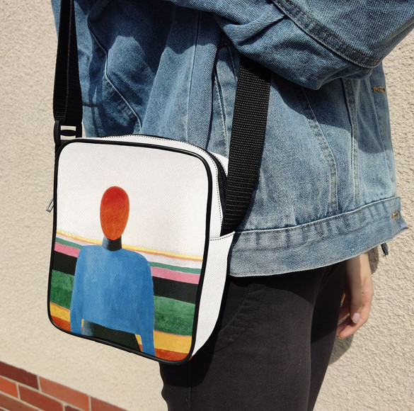 Torba Listonoszka Popiersie kobiety Kazimir Severinovich Malevich