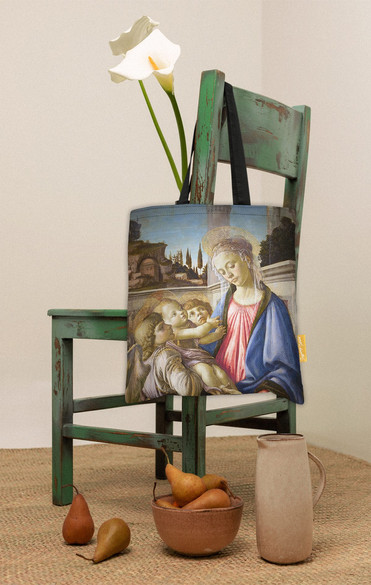 Torba na ramię Madonna, dziecko i 2 anioły Sandro Botticelli