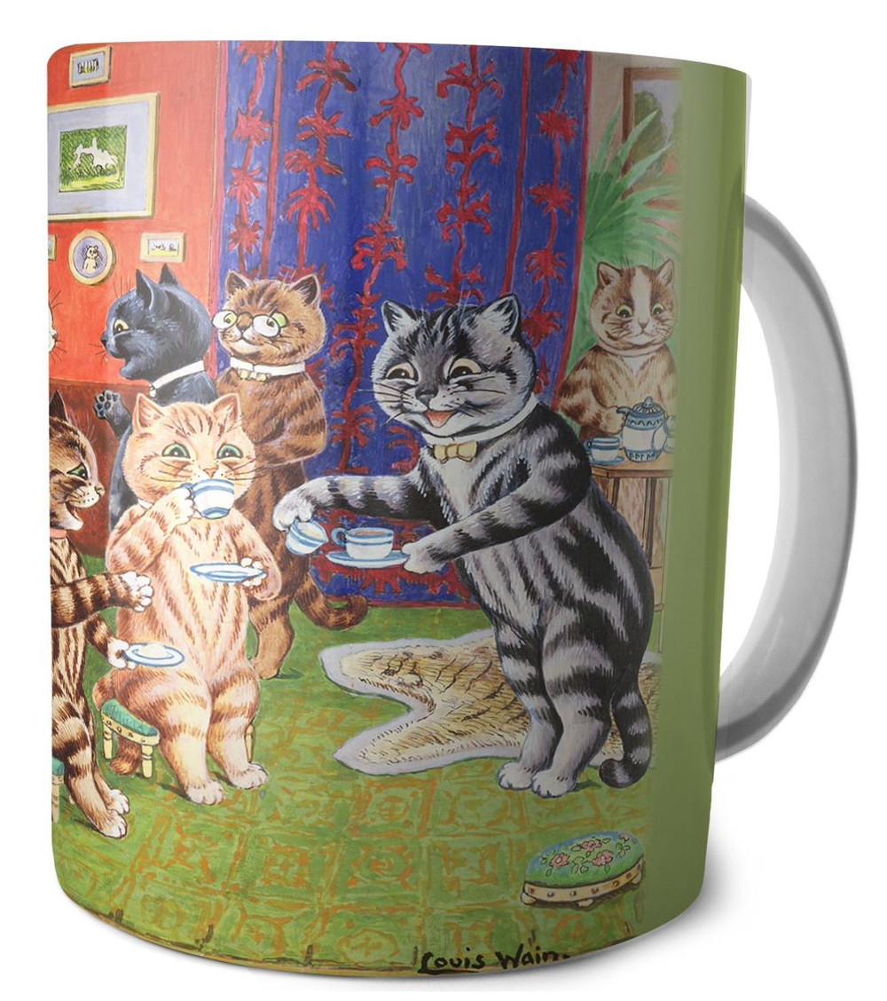 Kubek Herbata dla kota Louis Wain